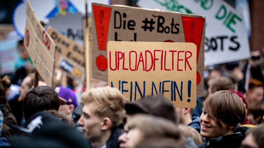 Urheberrechtsreform: Was der Upload-Filter bedeutet und wofür er gilt